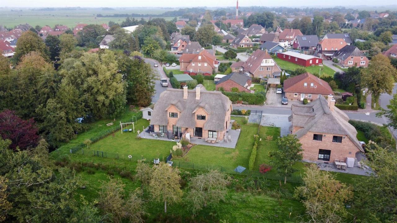 Villa Reetdachhaus Nordstern à Garding Extérieur photo